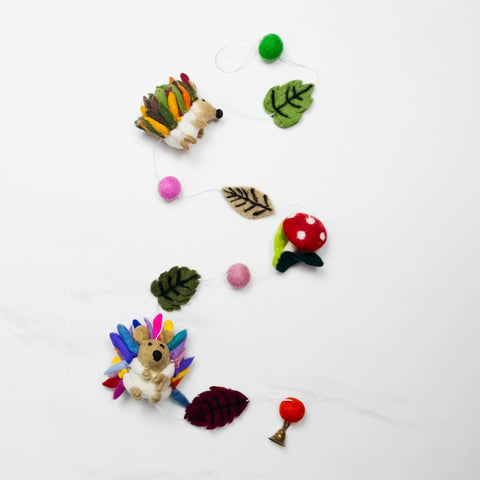Rainbow Hedgehog Garland