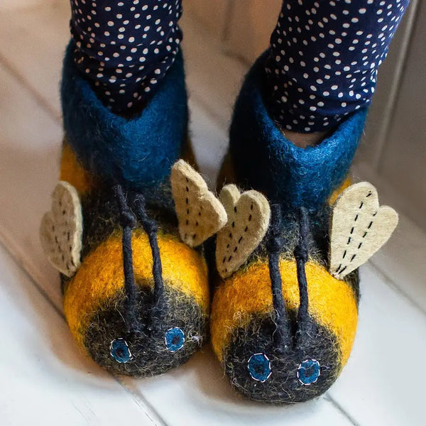 Buzzy Bee Slippers