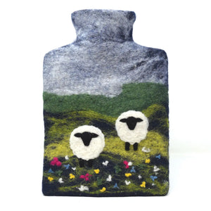 Sheep Felt Hot Water Bottles