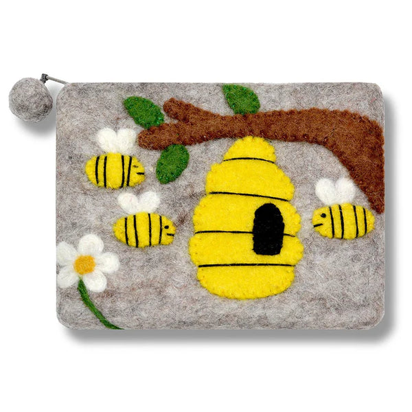 Bees with Hives Coin Purse