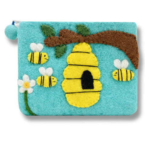 Bees with Hives Coin Purse
