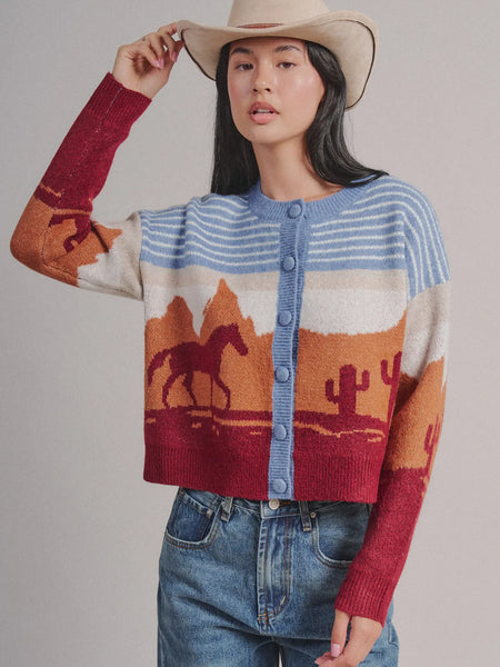 Western Desert Cardigan