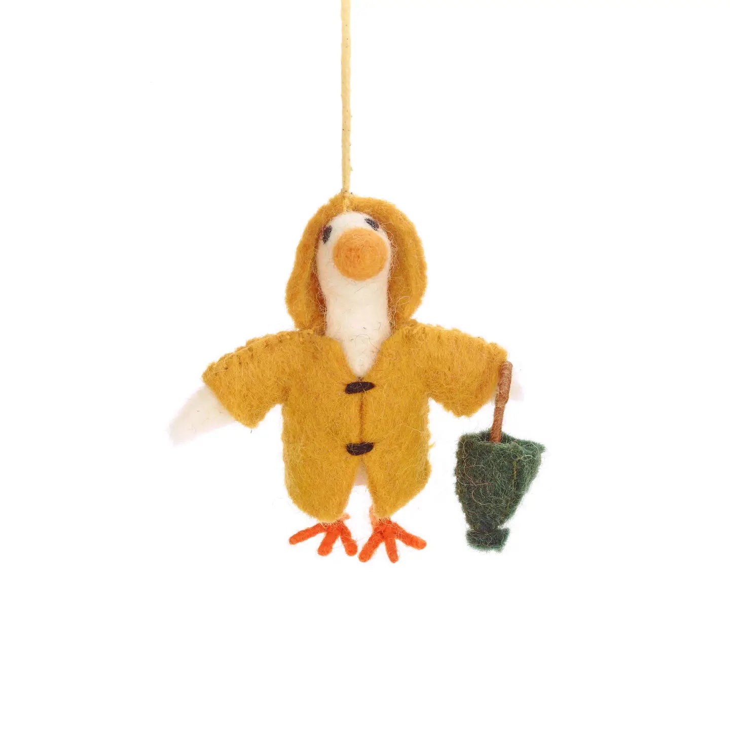 Felt Puddles the Goose Ornament