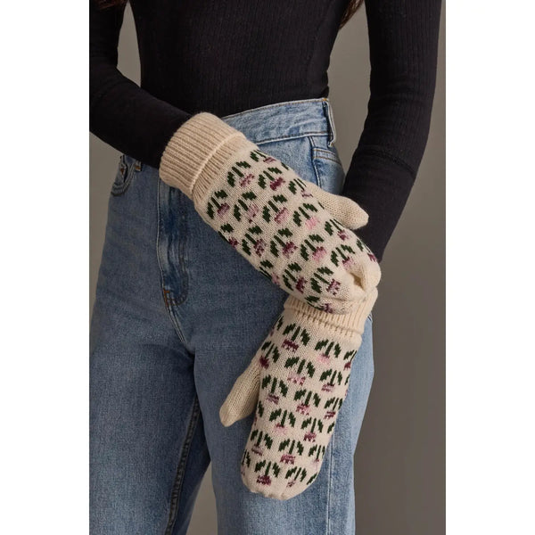 Floral Mittens