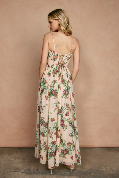 Everglimmer Corset Maxi Dress