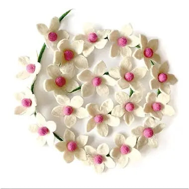 Felt Flower Garland