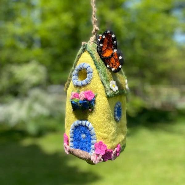 Monarch Cottage Birdhouse