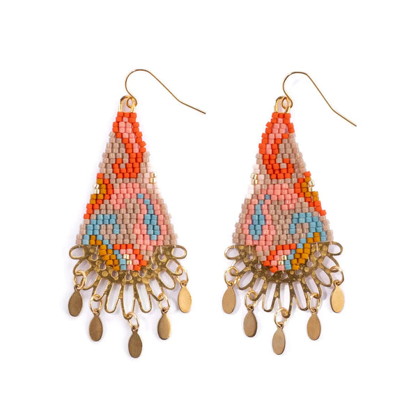 Night Bloom Drop Earrings