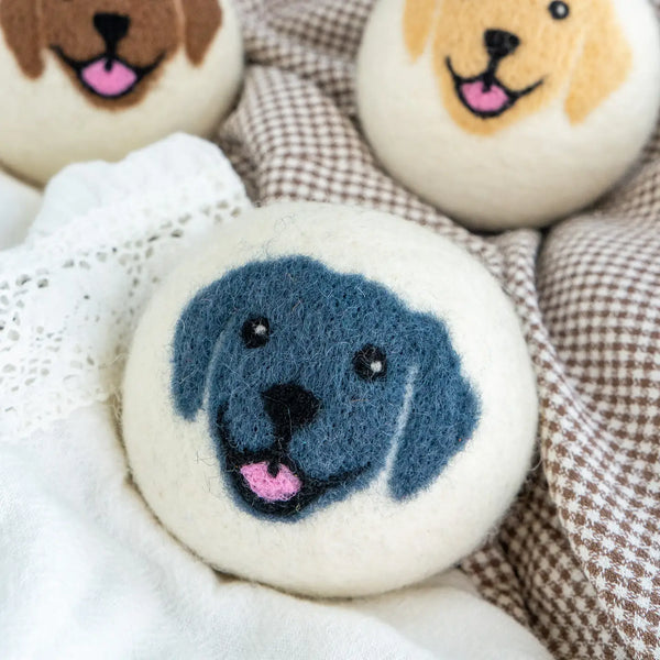 Happy Dogs Eco Wool Dryer Balls - Mix of 3
