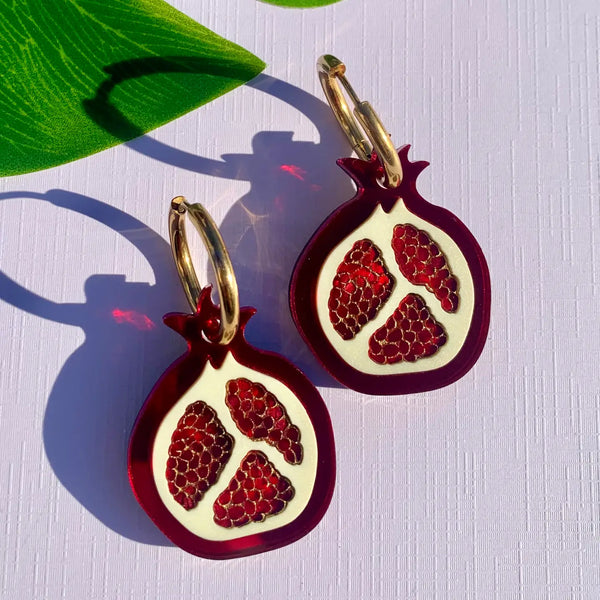 Pomegranates  Earrings