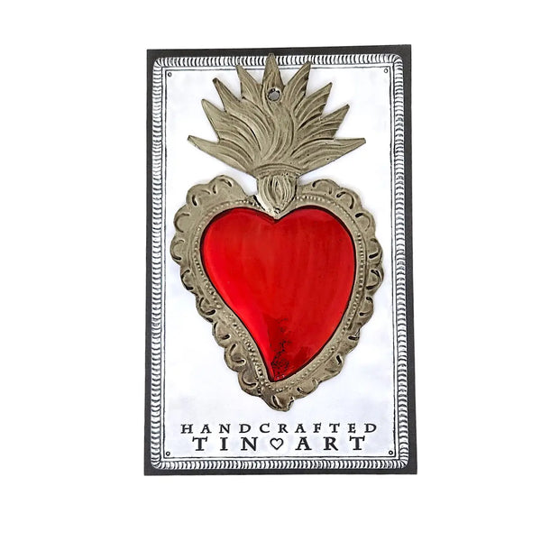 Santa Maria Heart Ornament