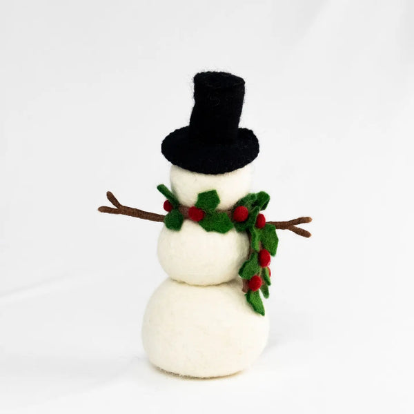 Large Felt Snowman