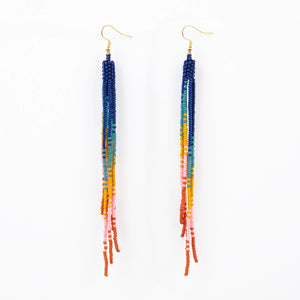Ombre Fringe Duster Earrings