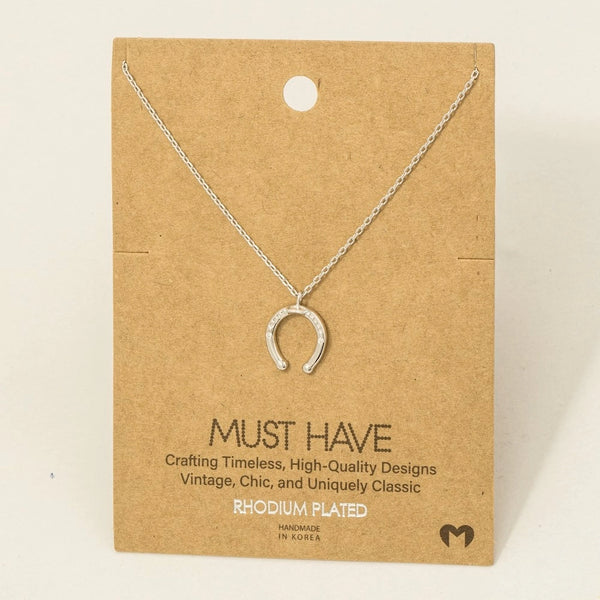 Horse Shoe Necklace