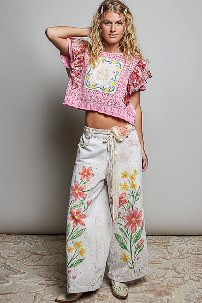 Flowers Pants