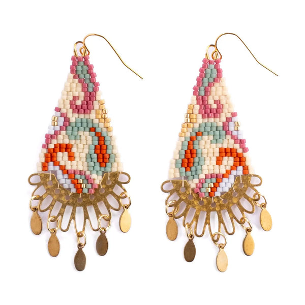 Night Bloom Drop Earrings