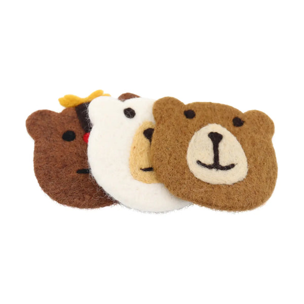 Felt Bear Coaster