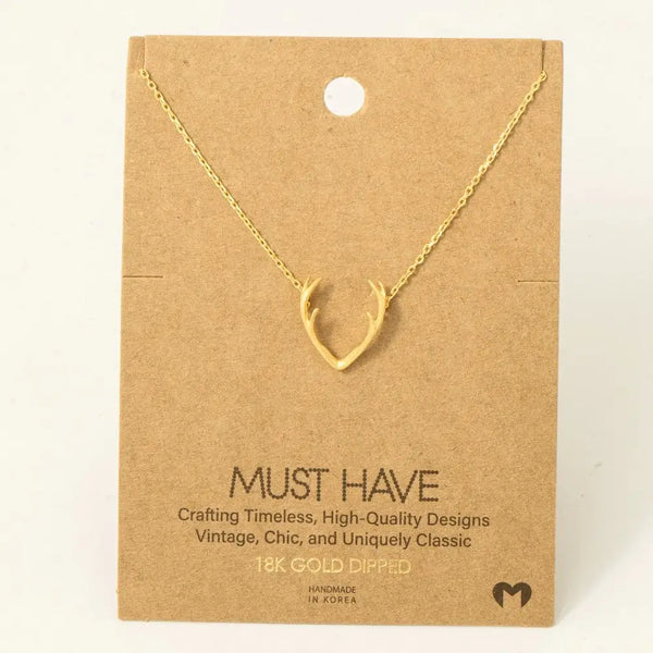 Antler Necklace