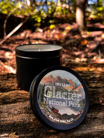 Instant Glacier National Park Candle
