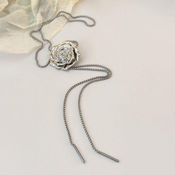 Rose Bolo tie
