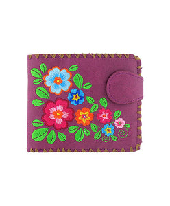 Flowers Small Wallet