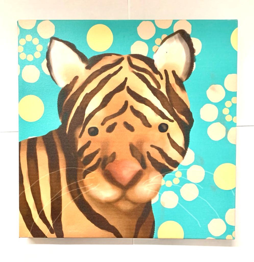 Aaron The Tiger - Painting