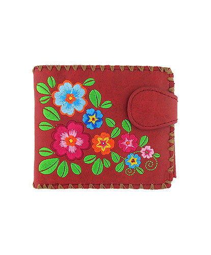 Flowers Small Wallet