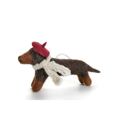 Sausage Dog with Beret