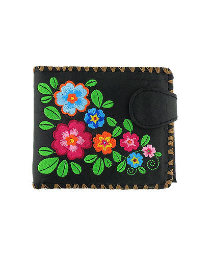 Flowers Small Wallet