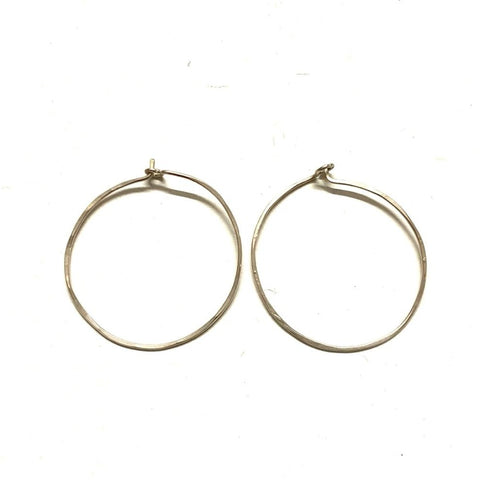 Minimalistic Hoops Round Earrings