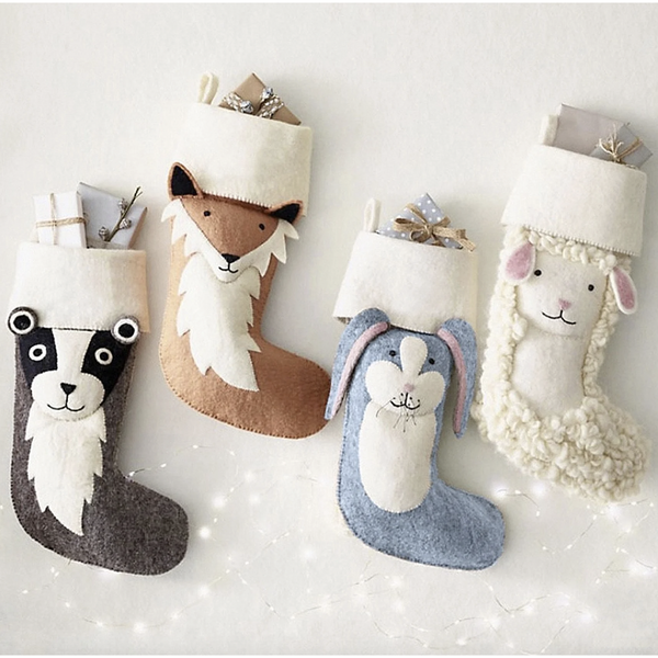 Rabbit Christmas Stocking