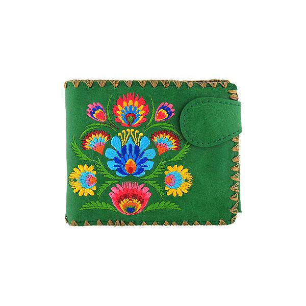 Polish Flower Small Wallet