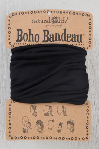 Black Full Boho Bandeau