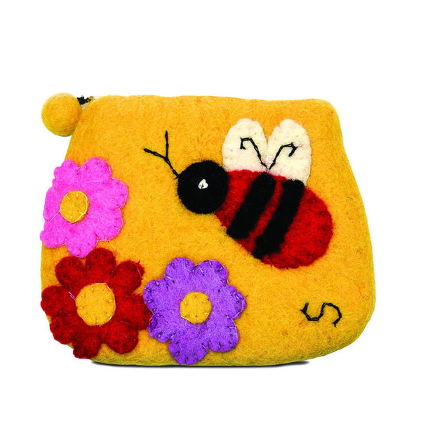 Bumble Bee Coin Purse