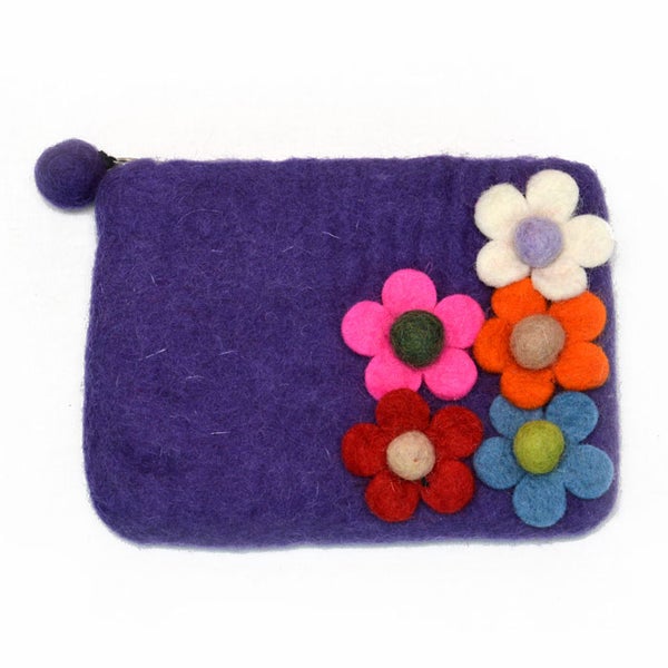 Five Flowers Coin purse