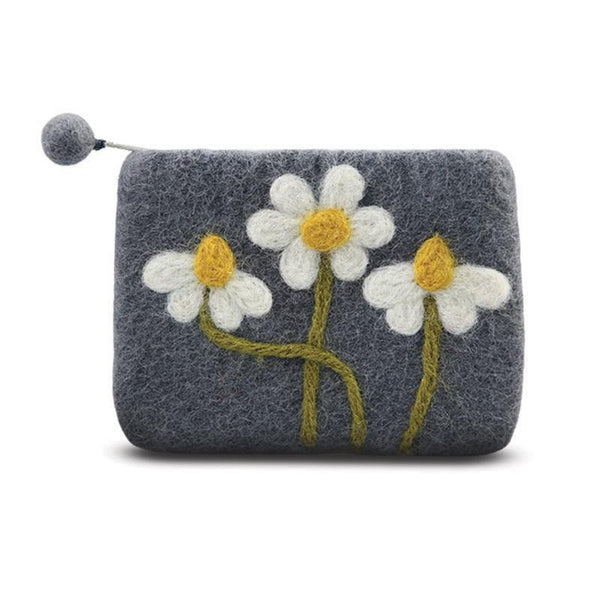 Daisy Flower Coin Purse