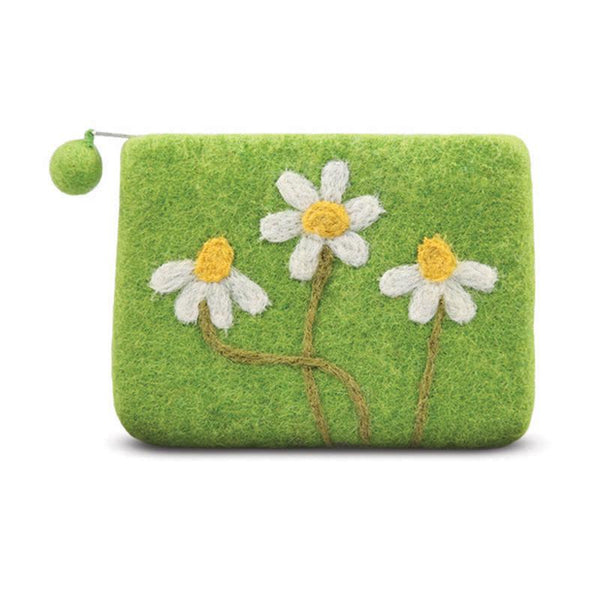 Daisy Flower Coin Purse