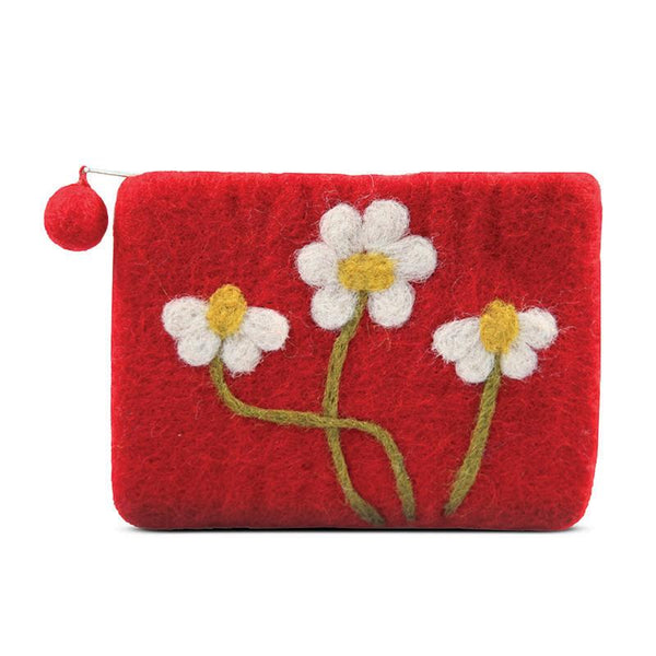 Daisy Flower Coin Purse