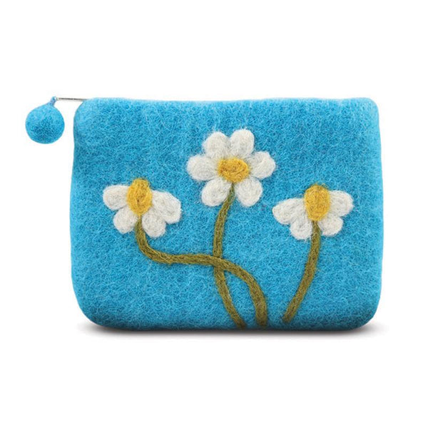 Daisy Flower Coin Purse