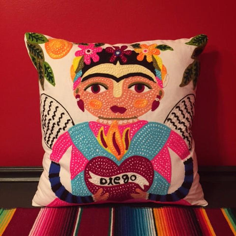 Frida and Diego Pillow