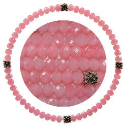 Pink Opaque Bracelet