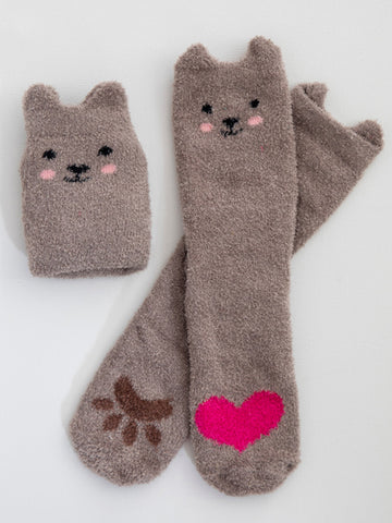 Bear Cozy Socks