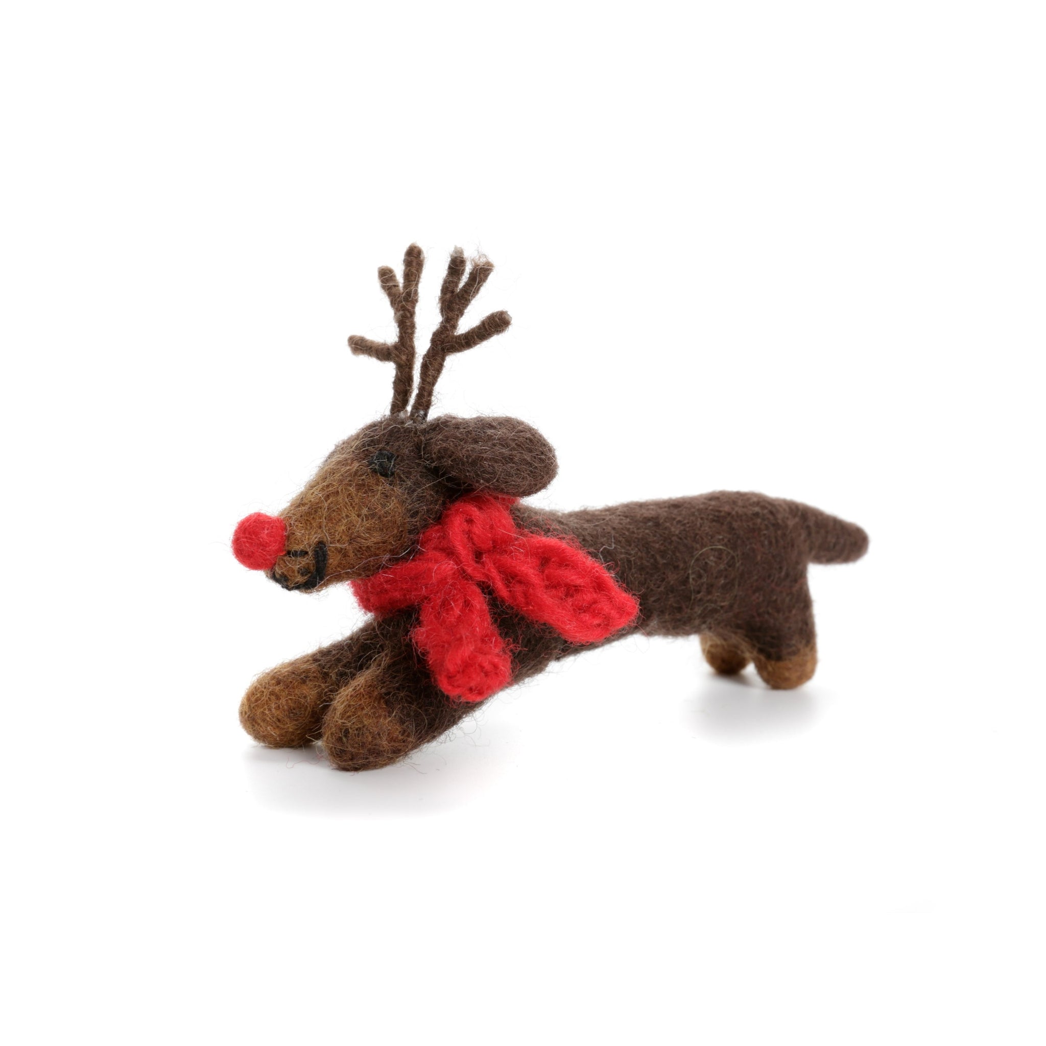 Sausage Dog with Antlers