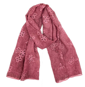 Bonita Embroidered Scarves