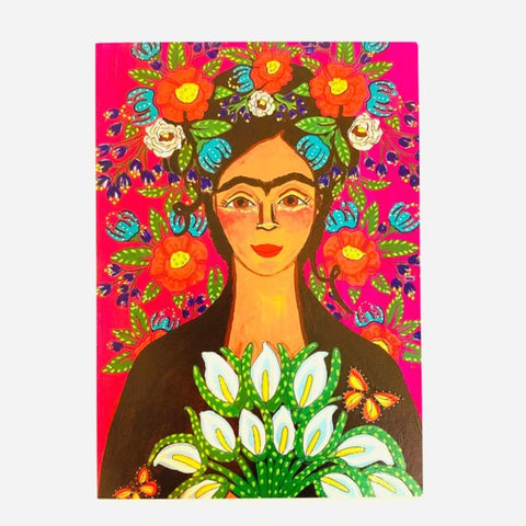 Frida Flowers Card