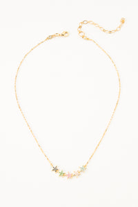 Twin Star Necklace