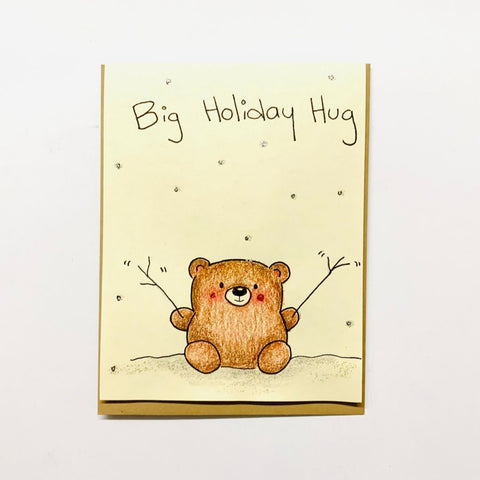 Big Holiday Hug Card