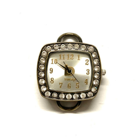Rhinestone Time Piece