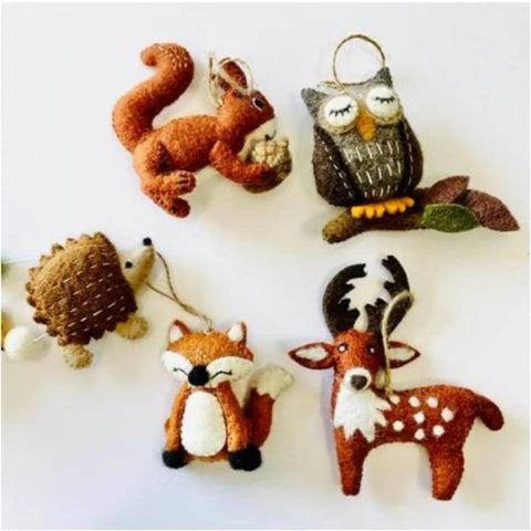Forest Animals Ornaments